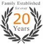 Family Established for 20 years